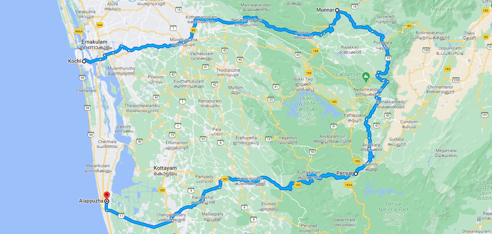 Exotic Kerala Tour Package
