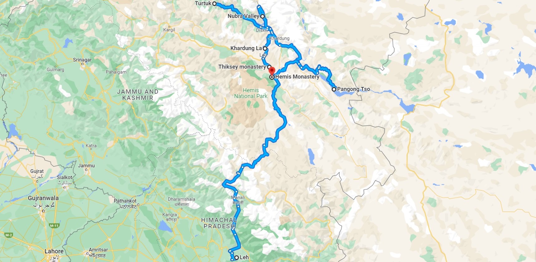Ladakh Heights Package