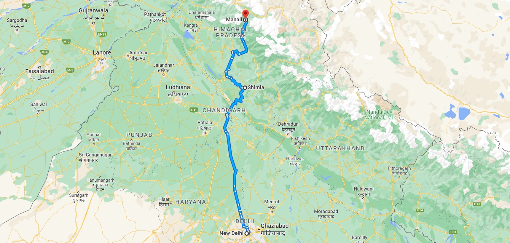 Shimla Manali Honeymoon Package